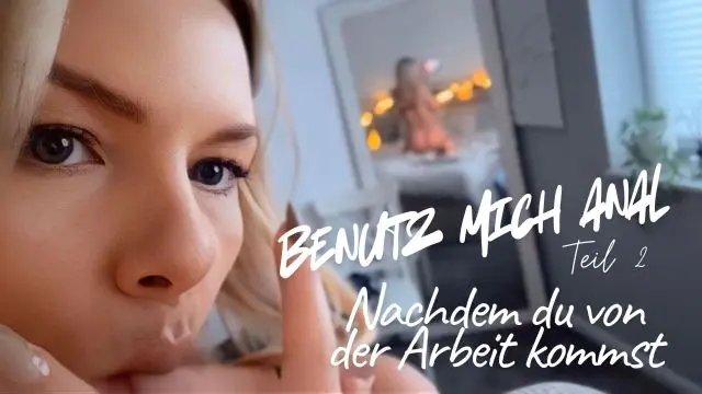 Benutz mich ANAL! Nachdem du von der Arbeit kommst!