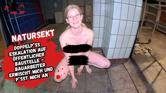 Doppelpiss Eskalation Mit Ficker auf der Baustelle