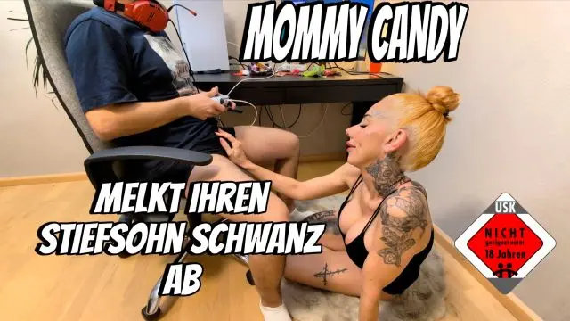 MOMMY CANDY MELKT IHREN STIEFSOHN SCHWANZ AB