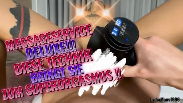 MASSAGESERVICE DELUXE! DIESE TECHNIK BRINGT SIE ZUM ORGASMUS