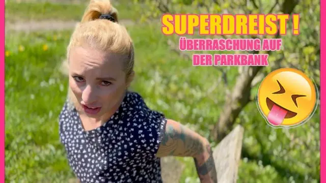 ANZEIGE ? SUPERDREIST ! ÜBERRASCHUNG AUF DER PARKBANK!
