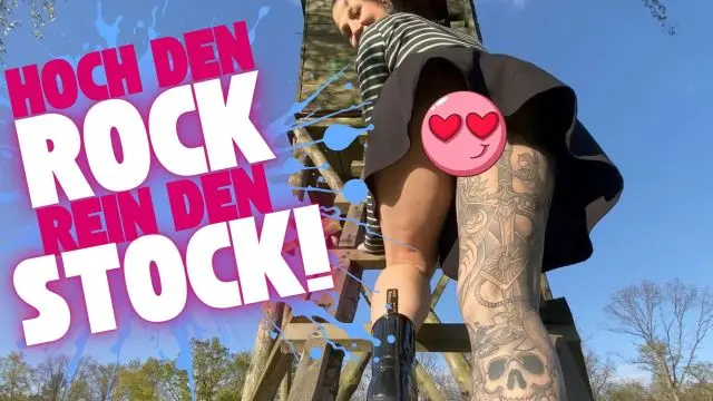 Er konnte einfach nicht anders! Public Upskirt eskaliert!