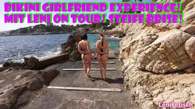BIKINI GIRLFRIEND EXPERIENCE! MIT LENI ON TOUR! STEIFE BRISE