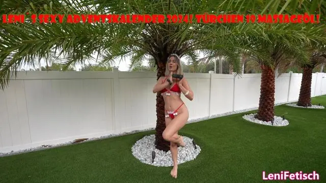 LENI´S SEXY ADVENTSKALENDER 2024! TÜRCHEN 19 MASSAGEÖL!