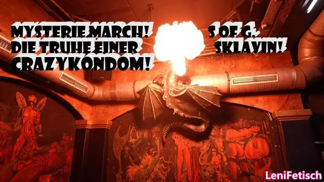 MYSTERY MARCH! S OF G. DIE TRUHE EINER SKLAVIN! CRAZYKONDOM