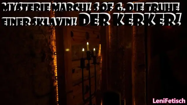 MYSTERY MARCH! S OF G. DIE TRUHE EINER SKLAVIN! DER KERKER!