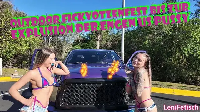 OUTDOOR FICKVOTZENFEST BIS ZUR EXPLUSION DER ENGEN US PUSSY