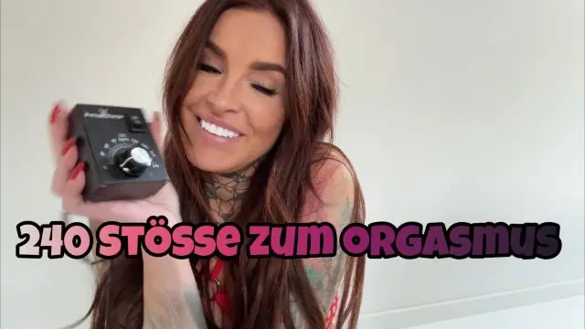 240 Stöße zum Orgasmuss