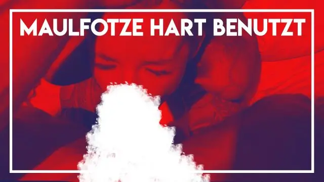 Maulfotze hart benutzt
