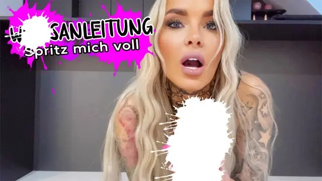 Wichsanleitung - Spritz mich voll