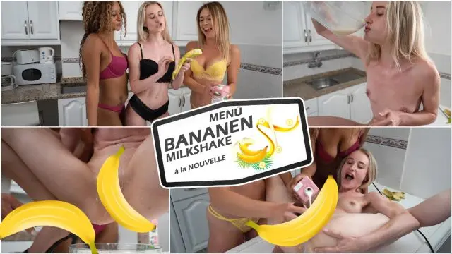 BANANENMILKSHAKE à la MIA NOUVELLE