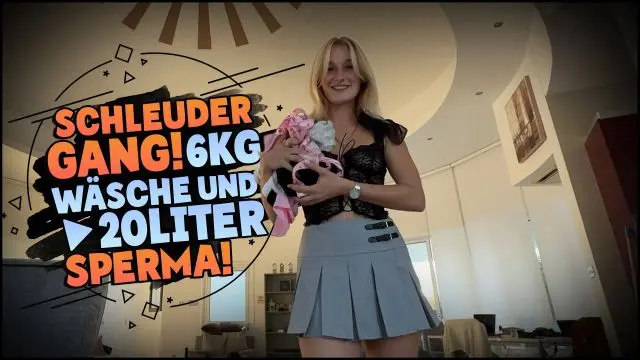 SCHLEUDER GANG! 6KG WÄSCHE + 20L SPERMA!