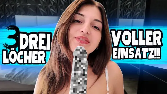 DREI LÖCHER! VOLLER EINSATZ!!