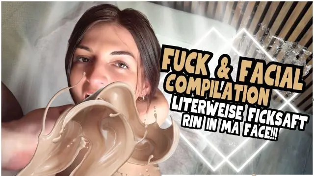 FUCK & FACIAL COPILATION!! LITERWEISE FICKSAFT IN MA FACE!