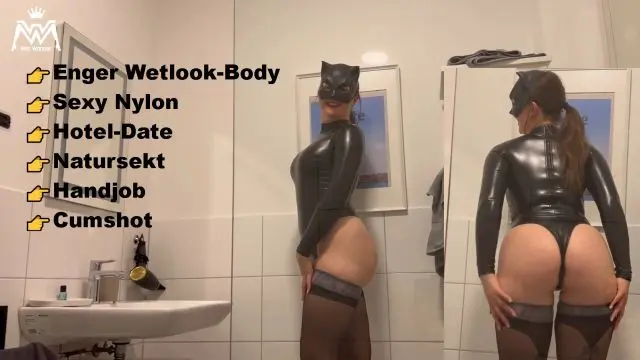 Im ENGEN Wetlook-Body User VOLL GEPISST & ABGEMOLKEN!!