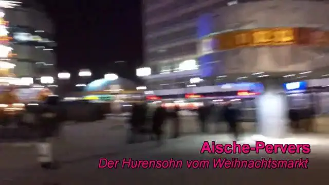 Der Hurensohn vom Weihnachtsmarkt