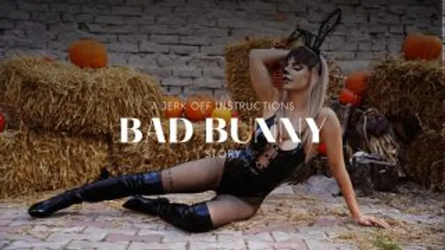 Bad Bunny - a Halloween JOI story
