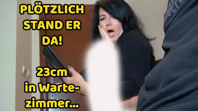 PLÖTZLICH STAND ER DA! 23CM BLANK IM WARTEZIMMER