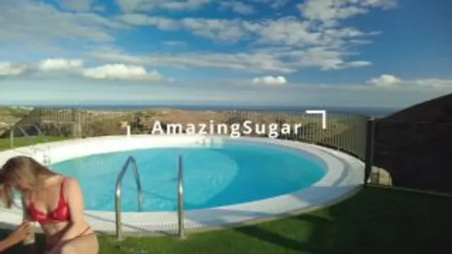 Meine Freundin besorgts mir am Pool