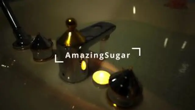 Sinnliche im Kerzenlicht