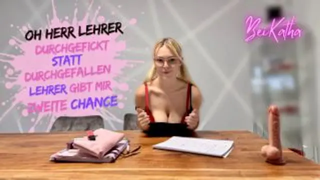 Durchgefickt statt durchgefallen -Lehrer gibt mir 2.Chance🏫