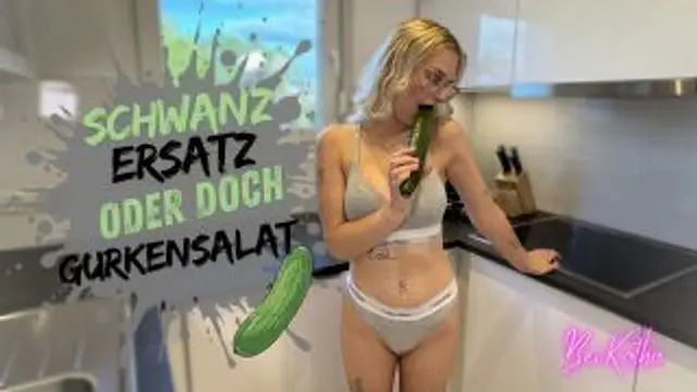 Schwanz Ersatz oder doch Gurkensalat 😏🥒