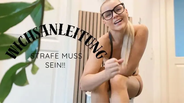 STRAFE MUSS SEIN!!! WICHSANLEITUNG