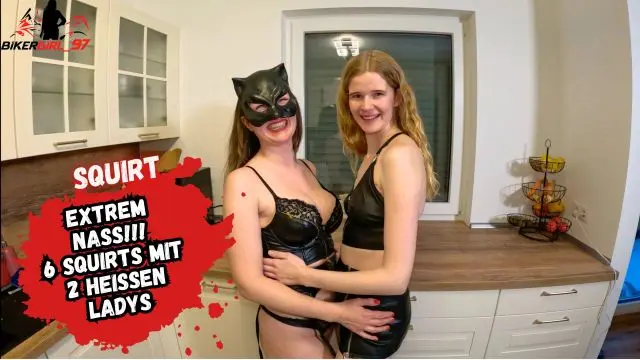Der Squirtmaster schlägt zu! 6 Squirts bei 2 heißen Ladys!