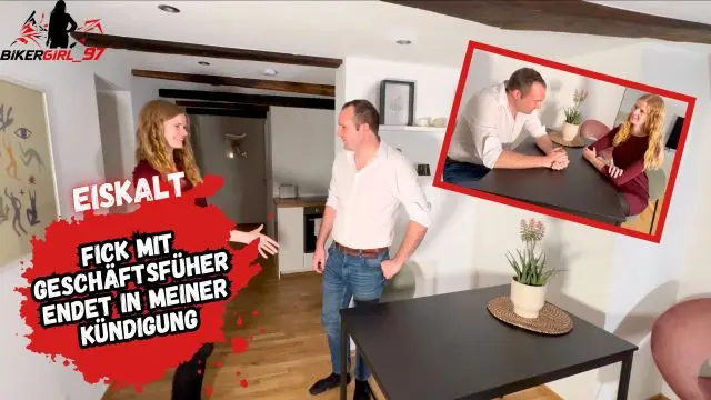 Vom Geschäftsführer entdeckt und zum Fick überredet!