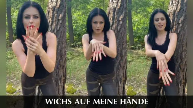 Wichs auf meine Hände!