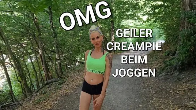 OMG GEILER CREAMPIE BEIM JOGGEN