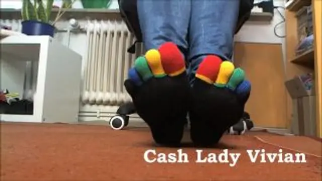 Meine süssen Zehensocken! 3