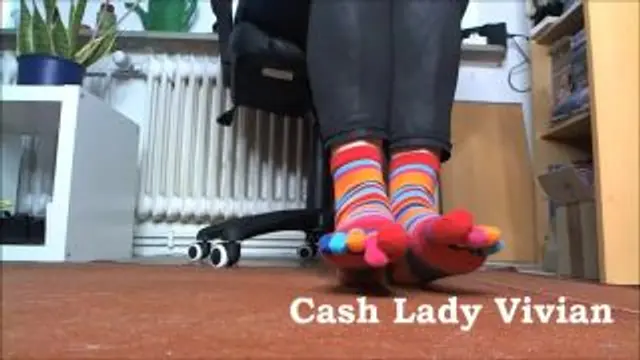 Meine süssen Zehensocken!