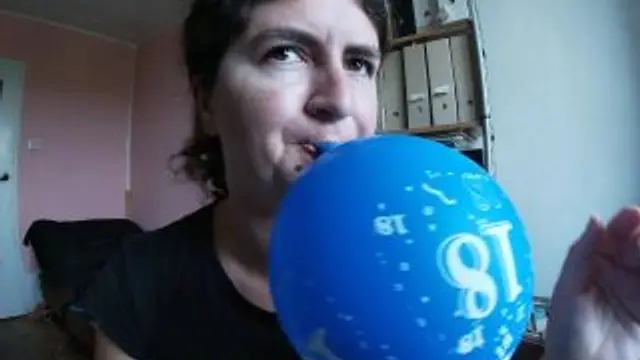 Balloons blasen