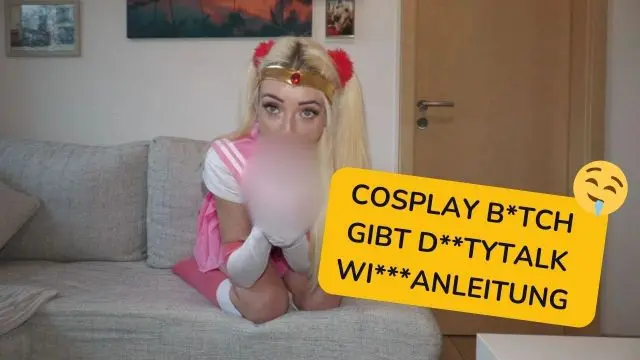 Cosplay Bitch gibt Dirtytalk Wichsanleitung