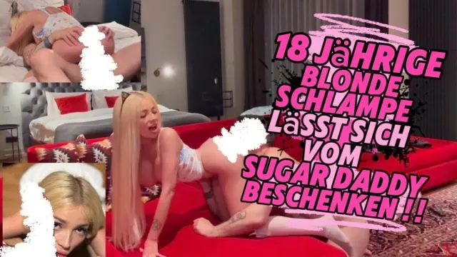 18 YEAR OLD SLUT GETS A PRESENT FROM DADDY!!!