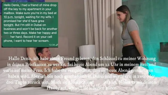 MEIN FREUND SCHREIBTMIR FICK MEINE FRAU 3 TAGE HART DURCH