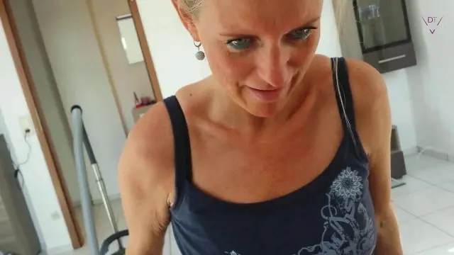 Abgeritten beim Hausputz! POV!