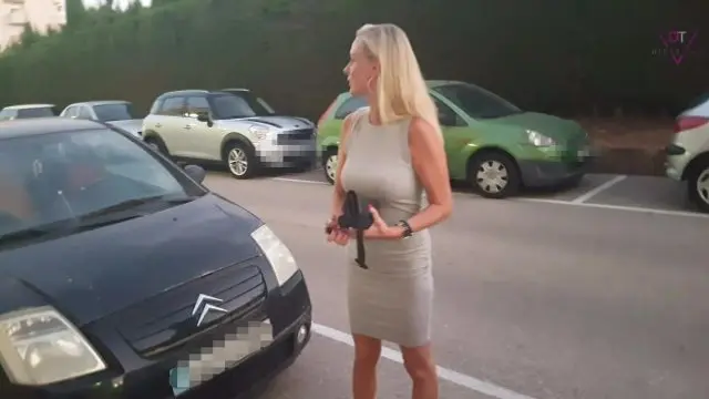 Extrem Public NS I Öffentlich in Palma gespisst!