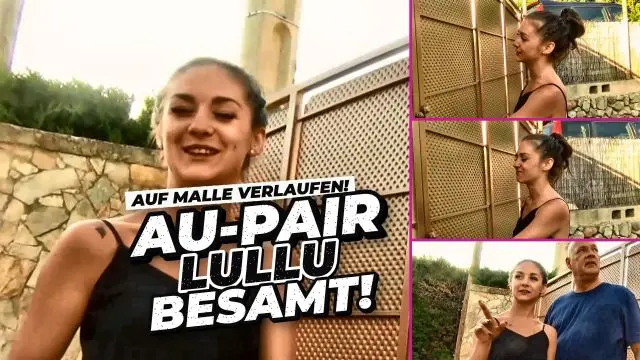 Auf Malle verlaufen! Au-pair Lullu besamt!
