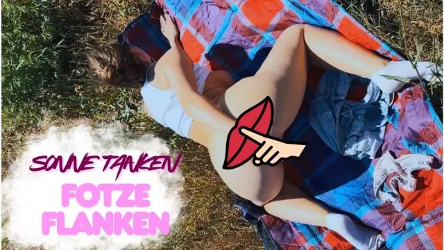 Sonne tanken und Fotze flanken 😈☀️