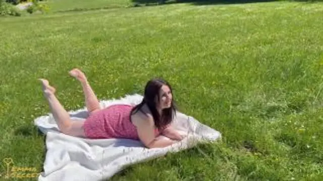 Caught by the farmer - and fucked right in the field!