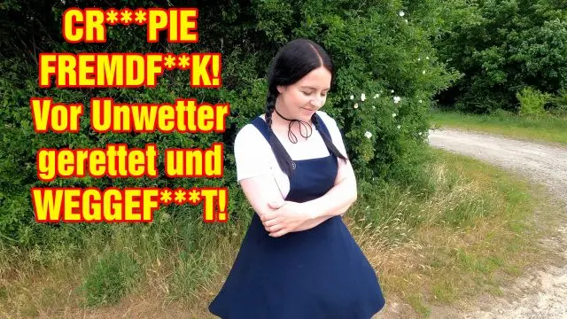 CREAMPIE FREMDFICK! Vor Unwetter gerettet und weggefickt!