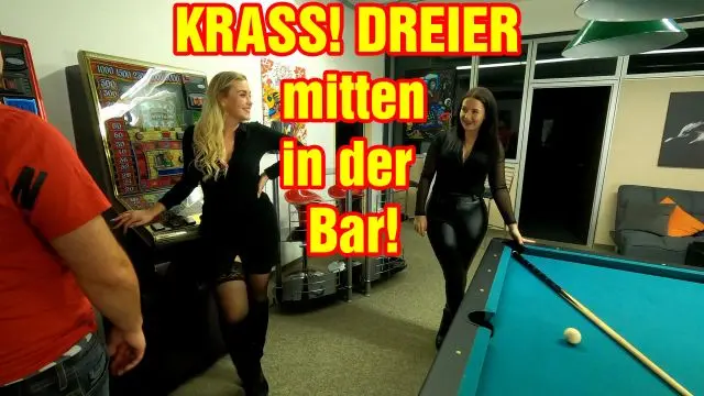 KRASS! DREIER mitten in der Bar!