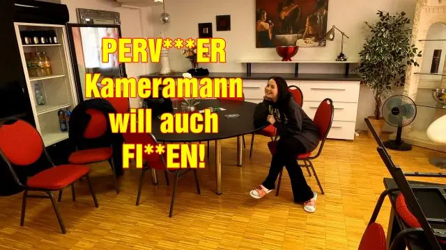 PERVERSER Kameramann will auch FICKEN!
