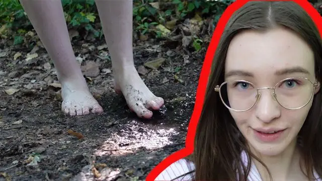 FußFetisch! In die Pfütze springen wie früher!