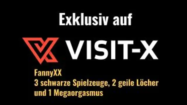 3 schwarze Spielzeuge, 2 geile Löcher und 1 Megaorgasmus