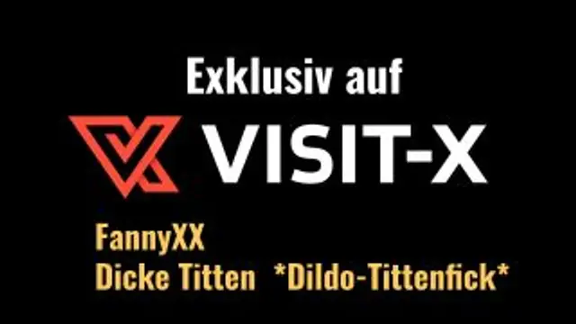 Dicke Titten Dildo-Tittenfick