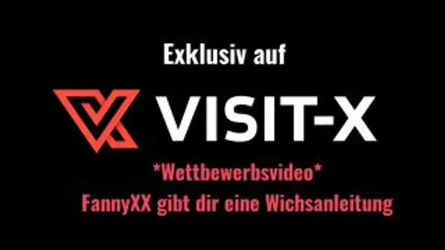 FannyXX gibt dir eine Wichsanleitung