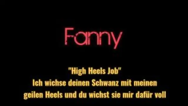 "High Heels Job" Wichs mir die geilen Heels voll
